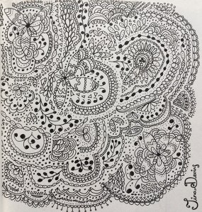 Pen Sketchbook by Tina Devins